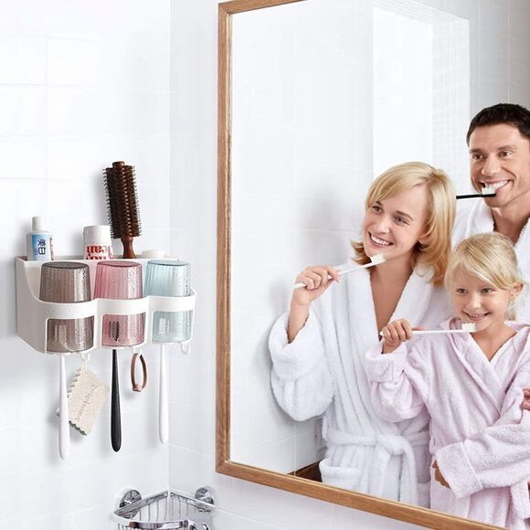 ⭐️GOOWIN Wall Mounted Eco-Friendly Toothbrush Holder for Bathroom⭐️ - Picture 2 of 7